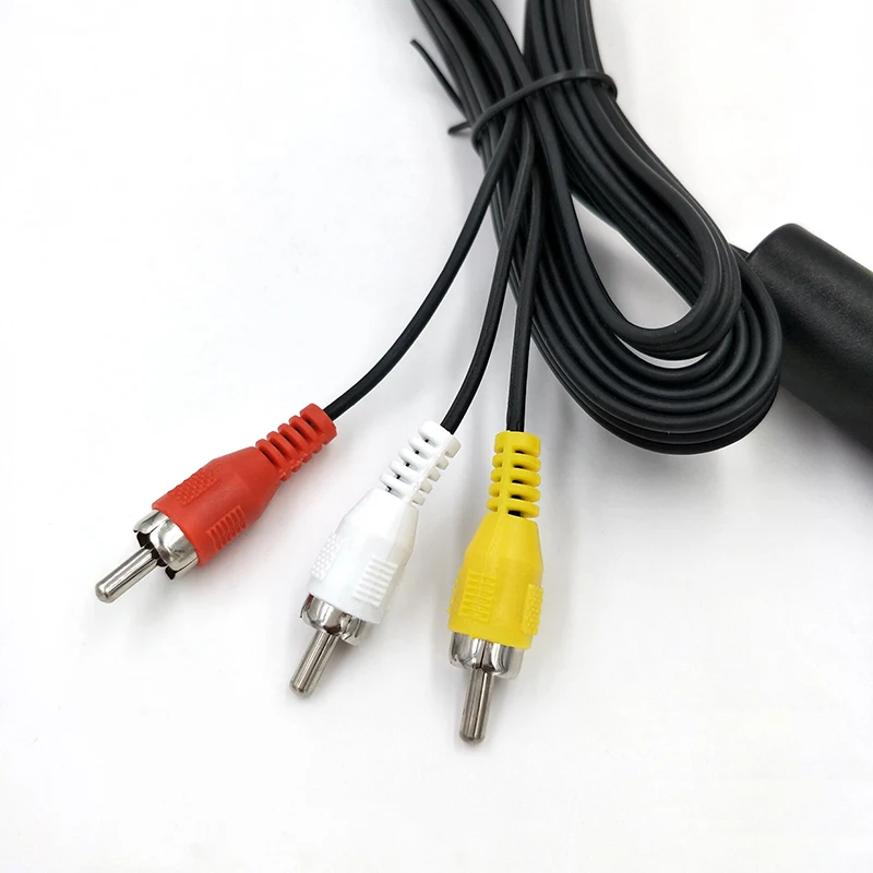 Multi Component Games Audio Video AV Cable to RCA for SONY PS2 PS3 PlayStation SYSTEM Cable Console TV Game Computer Accessories