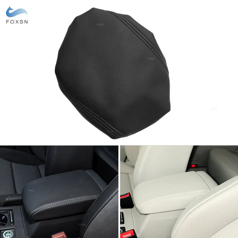 For VW Golf 7 VII 2014 2015 2016 Microfiber Leather Center Armrest Console Lid Box Protection Cover Car Interior Accessories
