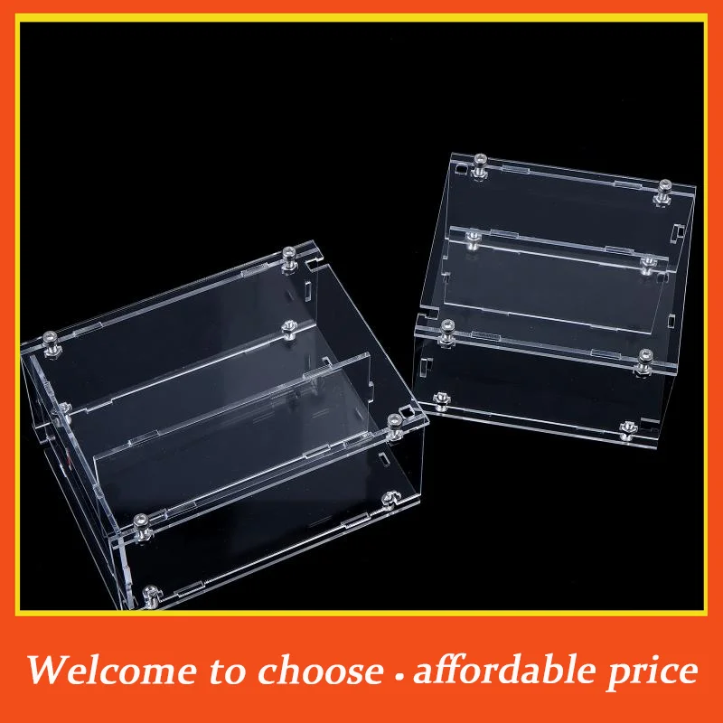 

*1PC new 1/64Model Cars Acrylic Display Case Fit For Mini Size MiniGT Tomica Assembled Dust Proof Box Cabinet Toy Vehicles