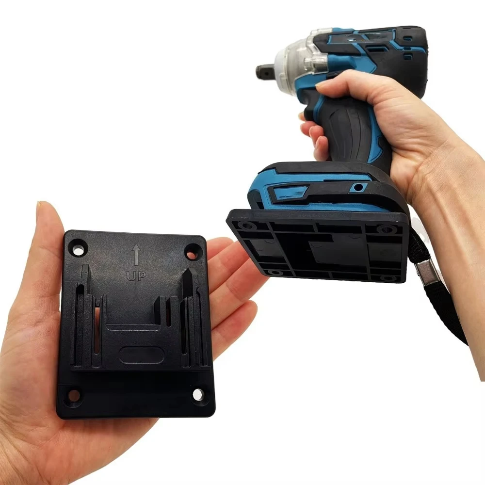 أداة حامل قفص الاتهام جبل تخزين الرف لماكيتا/بوش 18 فولت تحديد الأجهزة أداة حامل آلة الحفر تخزين قوس فتحات حامل #6