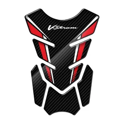 For Suzuki V-Strom 250 650 1000 1000XT 3D Resin Carbon-look Motorcycle Tank Pad Protector