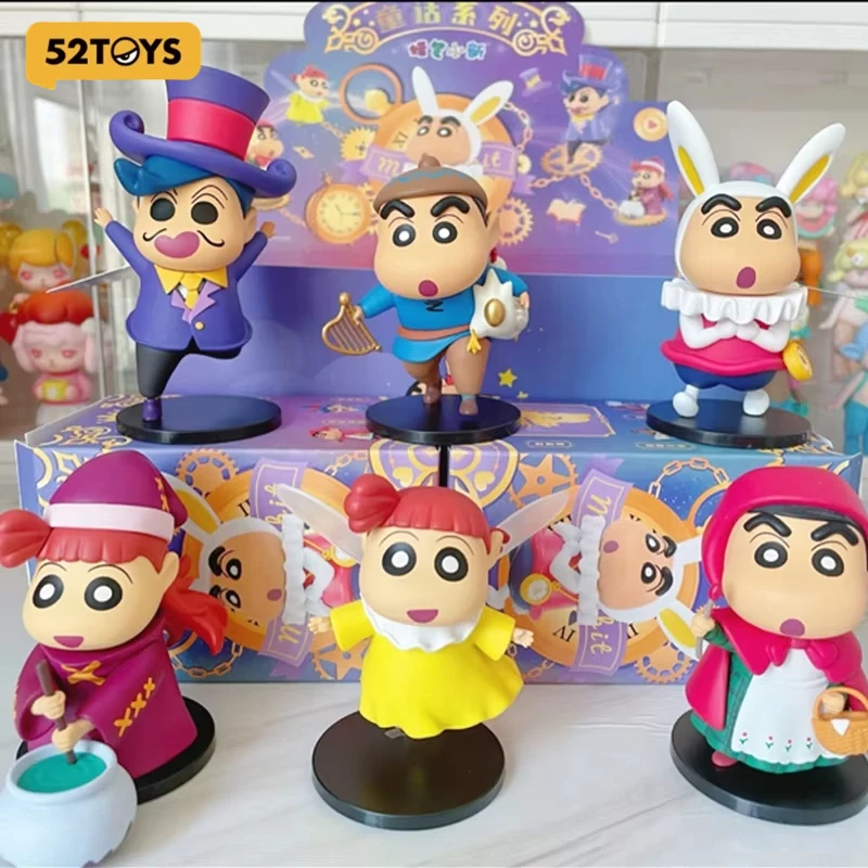 

52TOYS карандаш Шин Чан сказочная серия слепая коробка модная кукла настольный декор подарок для коллекции красивая модная игрушка