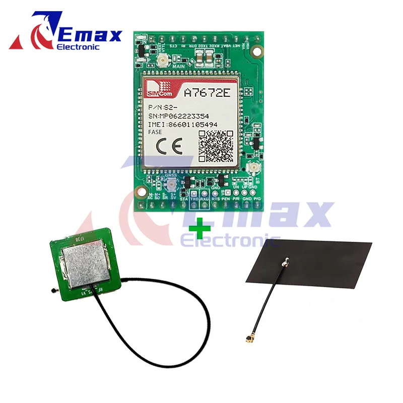 SIMCOM A7672E-FASE Core Board A7672E-FASE Development Board LTE CAT1+4G+2G+BT+GNSS+Voice A7672E