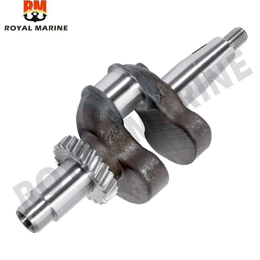 6BX-E1410 Crankshaft For YAMAHA Outboard Motor 4 Stroke 4HP 5HP 6HP Parsun 6BX-E1410-00 Boat Engine Replaces Parts