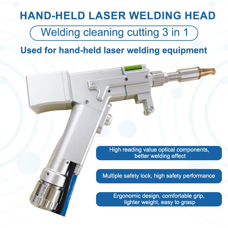 Handheld Laser Welding Gun High Repeatability for Stainless Steel and Metal of Welding Gun AA