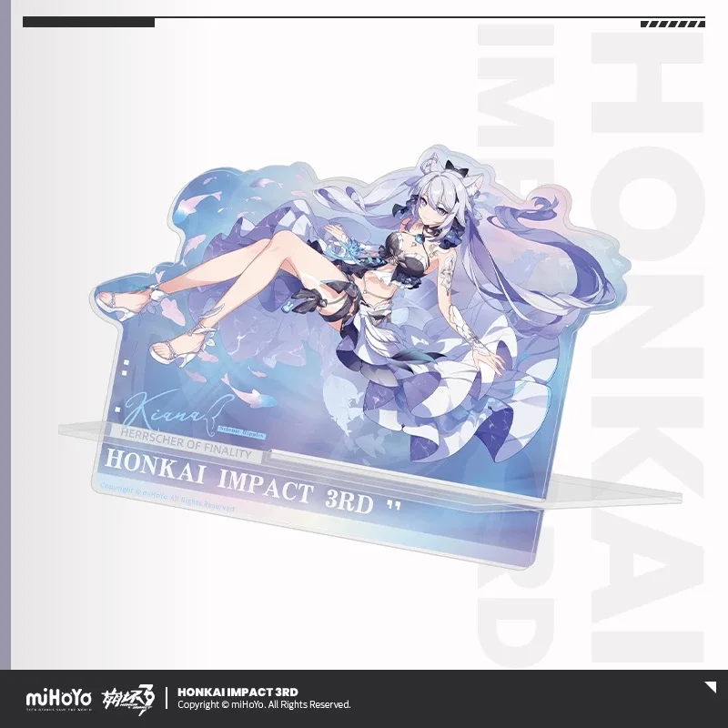 Pre Sale miHoYo Official Genuine Honkai Impact 3 Kiana Acrylic Phone Stand Moon Sea Flow Blossom Cosplay Anime Game Secondary 3