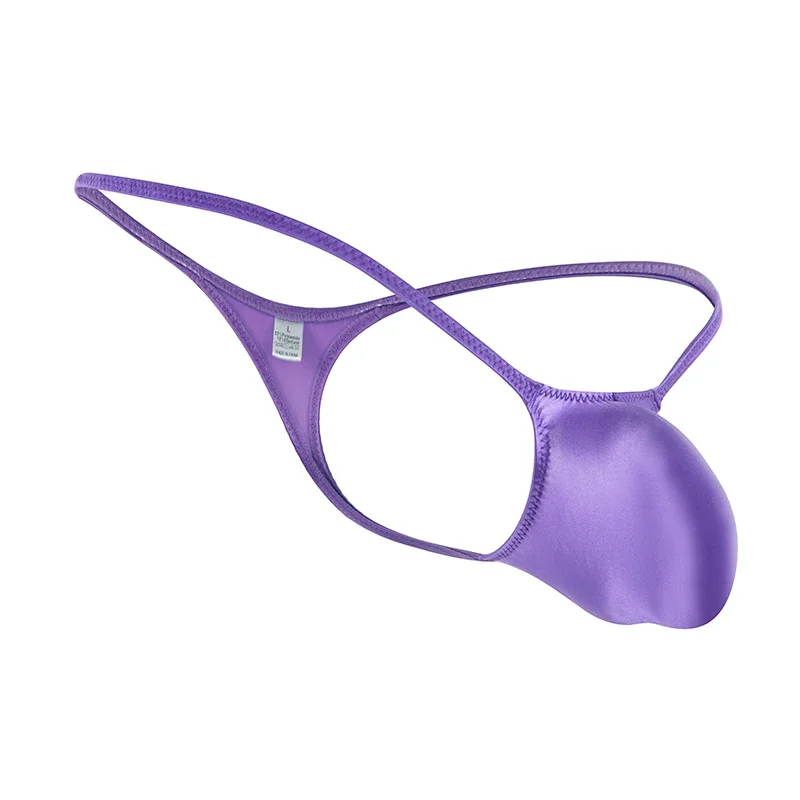 Bodybuilding Tangas  sissy panties  jockstrap Men's shiny oil G-String Comfy Sexy Men Swimming Thongs Pouch String Underwear