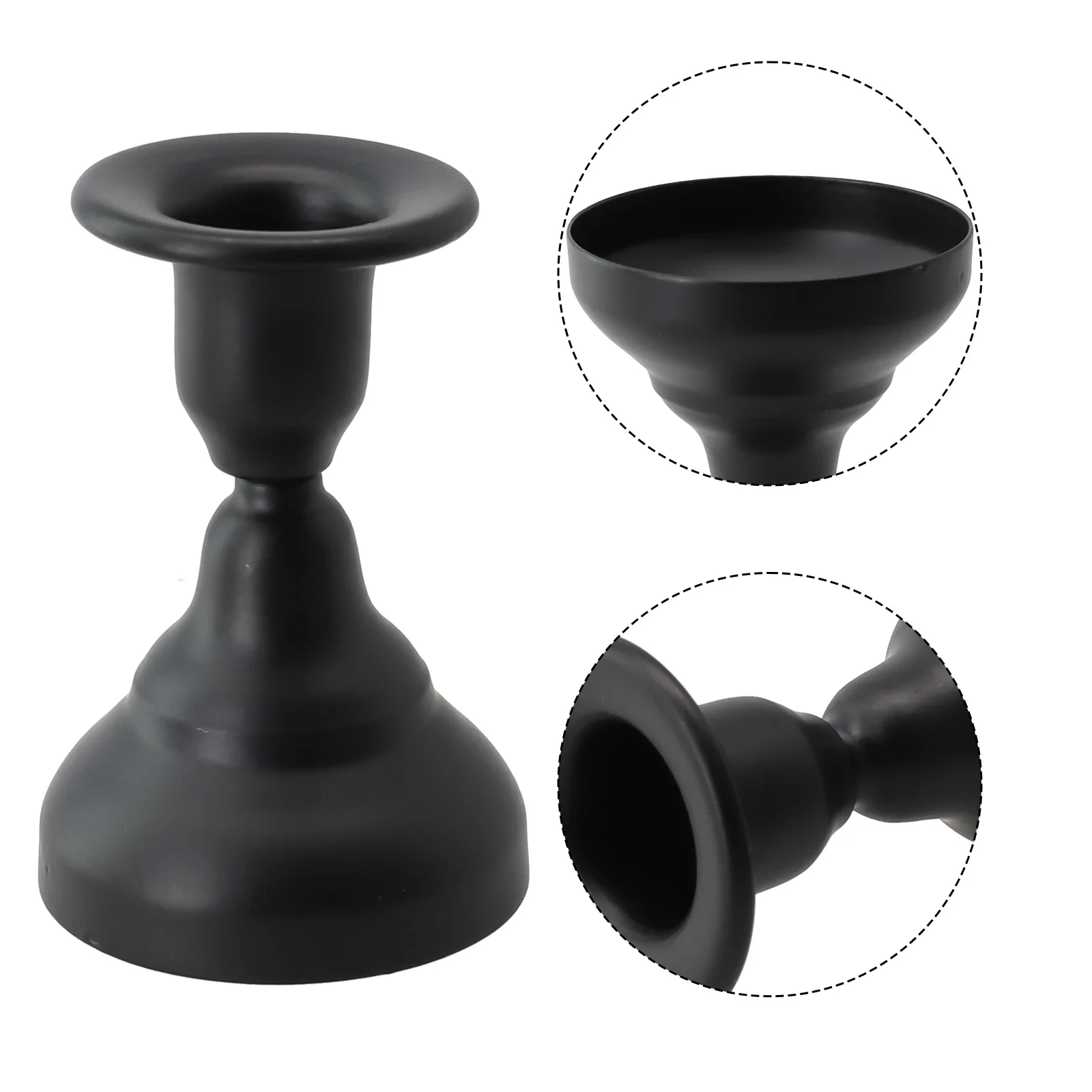 Vintage Metal Candle Holders Pillar Iron Art Candlestick For Wedding Party Decor Dining Room Living Room Candlesticks Parts