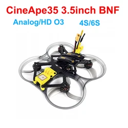 DarwinFPV BNF CineApe35 3.5 pollici FPV Drone ELRS analogico/Avatar/O3 4S/6S 2006 motore Brushless per RC FPV Cinewhoop Racing Drone