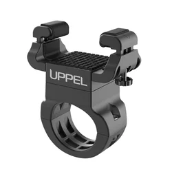 UPPEL Bike Phone Holder 360° Rotatable Bicycle Mobile Stand Support for Cell Phone 3.5-7.0inch M219 31.8mm Handlebar Bike Mount