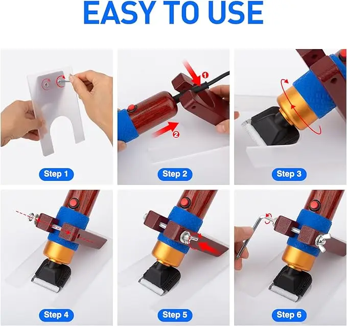 New Electric Carpet Clippers Rug Trimmer and Flat Shearing Tool for Handmade Tufting Rug Cleaning Other Textile Machines