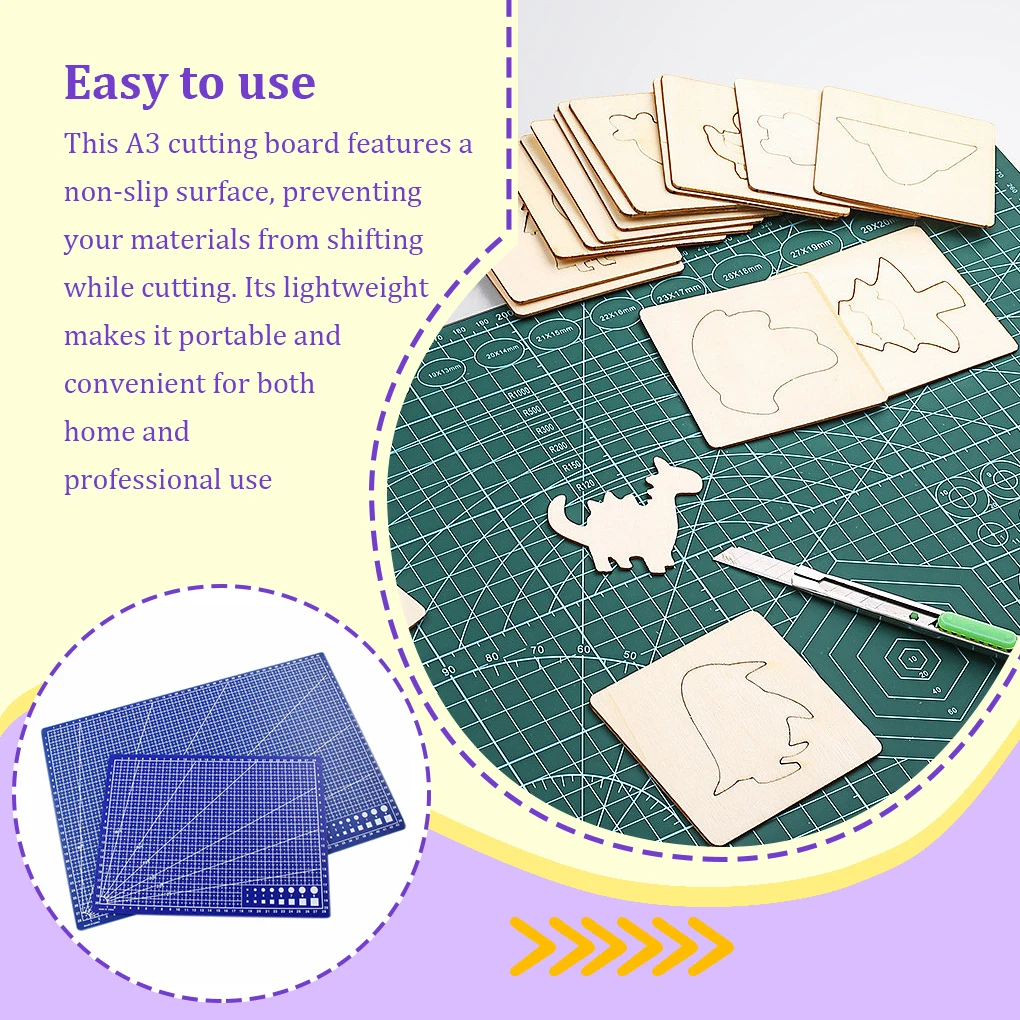 Precision Cutting Made Easy PVC Rectangular Cutting Mat A3 A4 Cutting Mat A3 Cutting Board Easy