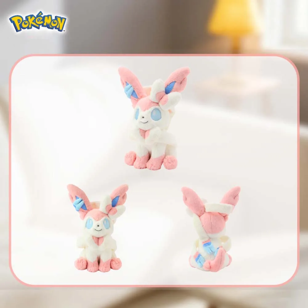 40cm Pokemon Sylveon Mimikyu Plush Toy Glaceon Leafeon Kawaii Soft Stuffed Animals Cartoon Peluche Pillow for Kids Gifts - view 2