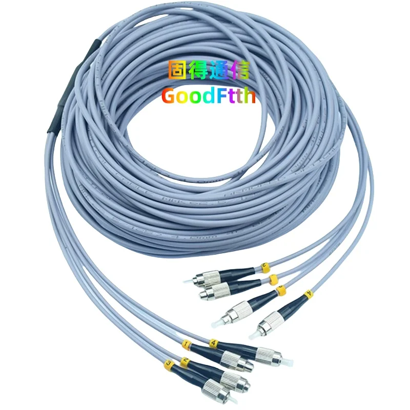 

Armored Patch Cord FC-FC Multimode 50/125 OM2 4C 30m 35m 40m 45m 50m 60m 80m 100m 150m 200m GoodFtth