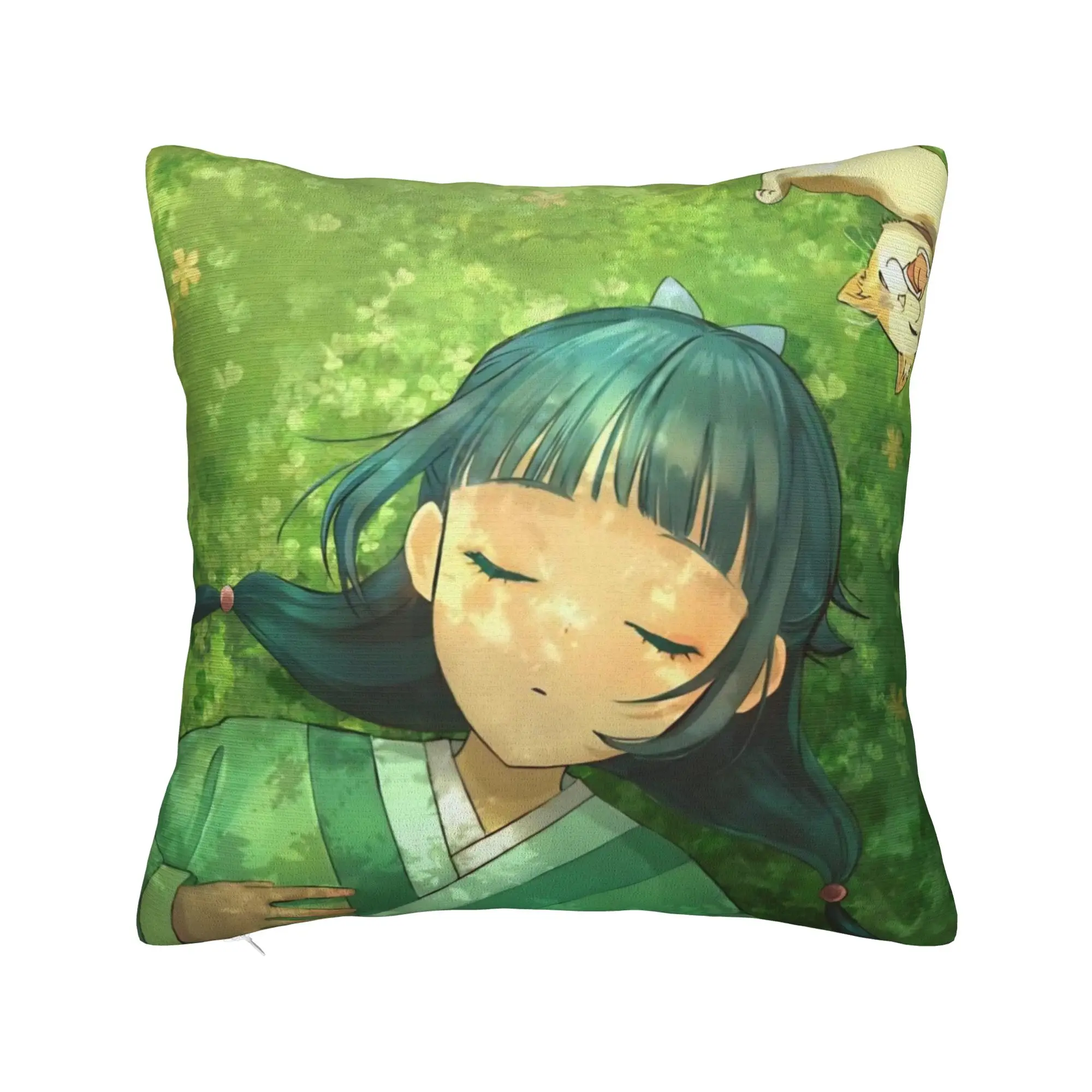 The Apothecary D-Diaries Maomao  Pillow Cover Merch Printed Cushion Cover Decor  Throw Pillow Case Cover Home Multi Size
