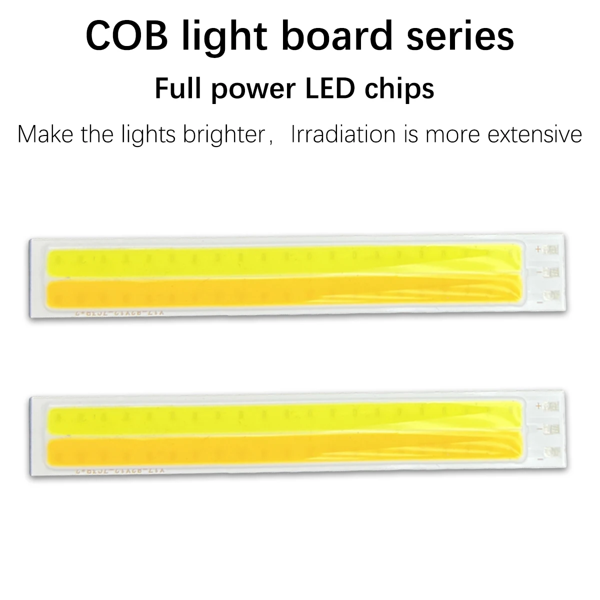 82x12 มม.COB LED Bar Light Strip 82 มม.เย็นสีขาว 24V 7W หลอดไฟ LED 82 มม.ชิป On Board แหล่งกําเนิดแสงสําหรับ Auto โคมไฟ