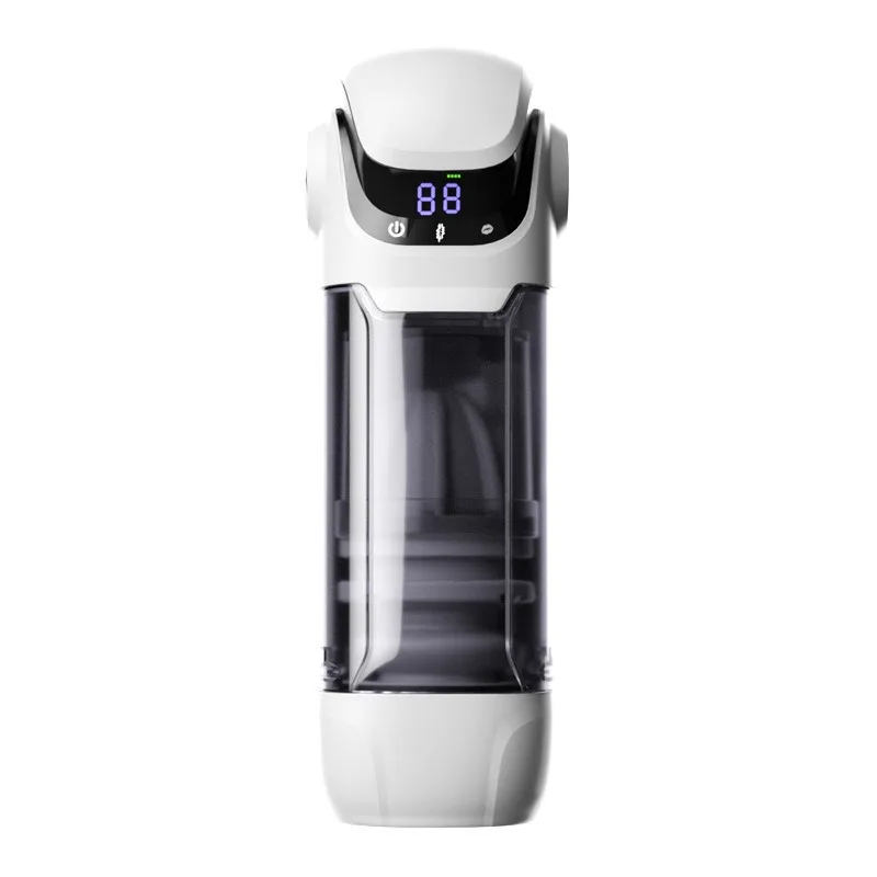 Airplane Cup PRO Version Telescopic Vibration Sucking Pronunciation Male Masturbator Electric Adult Sex Toys
