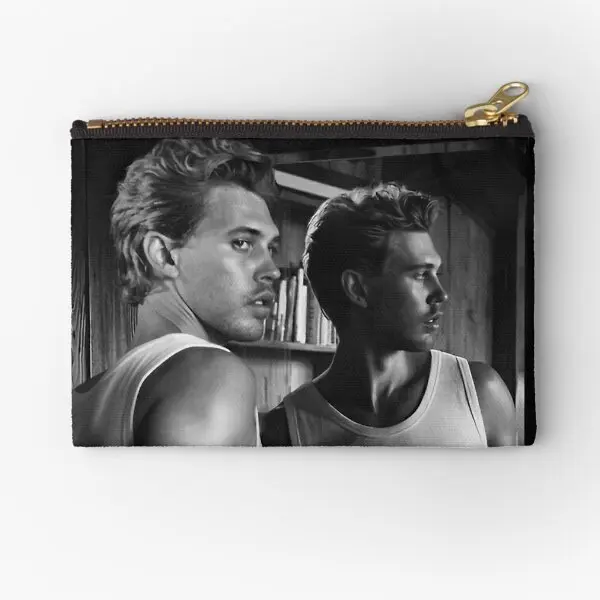 Austin Butler In The Mirror  Zipper Pouches Panties Money Wallet Women Packaging Storage Men Coin Key Cosmetic Bag Small