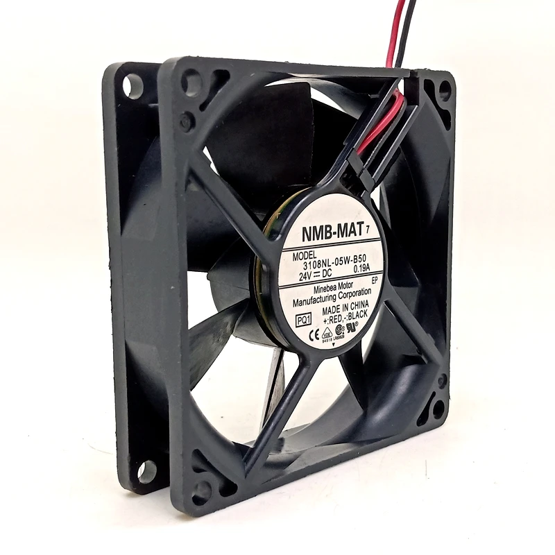 3108NL-05W-B50 2pcs 80mm 24V Fan For NMB 8020 Chassis Mute Electric Welder cooling axial cabinet Cooler