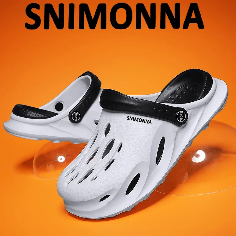 

Men's Fishing Beach Sandals, Thick Soled Slippers, Flip Sole, Non Slip Toes, EVA Waterproof and Non Slip Sandals