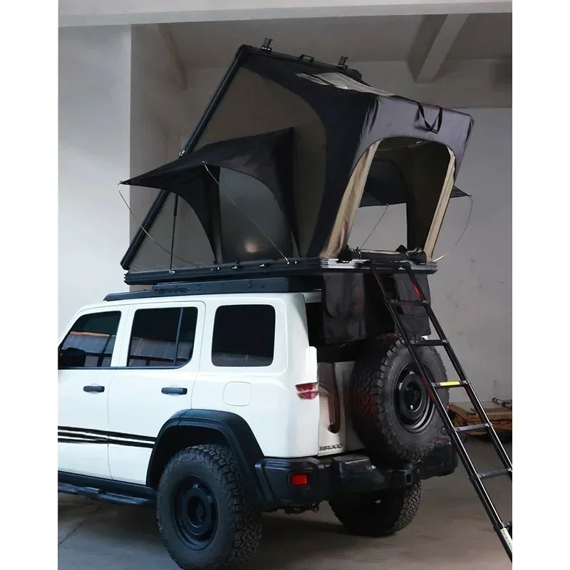 High Quality Modern Style Hard Shell Rooftop Tent, High Quality Fabric, for Overlanding Car Use