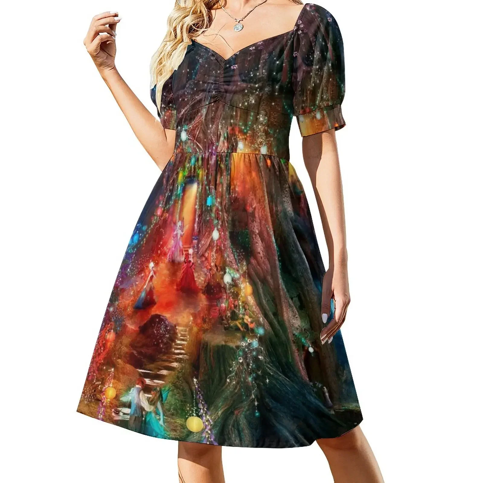 

The Foxglove Ball Short-Sleeved Dress Long dress dress for women summer