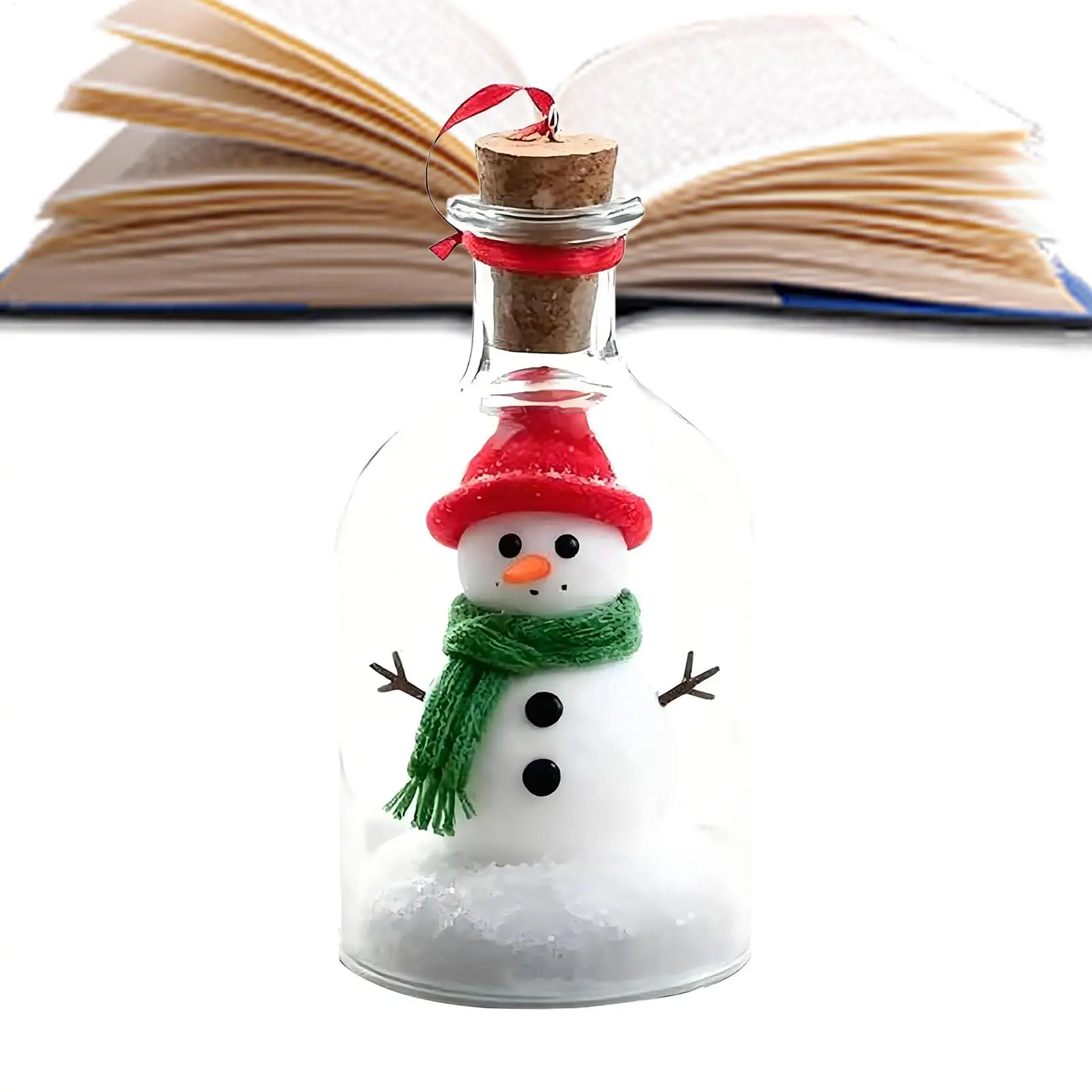 

Рождественские бутылки на память, рождественские украшения, записываемые бутылки на память, елочные украшения для семьи, друзей, коллекционеров, вечеринок