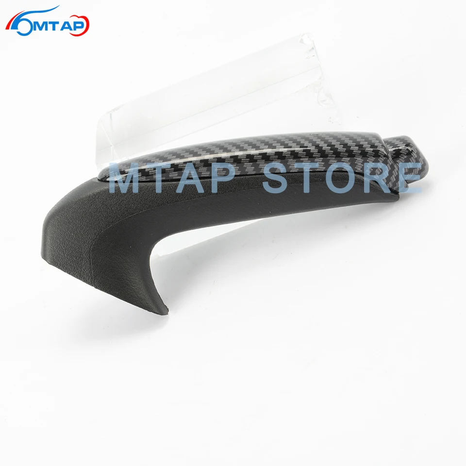 MTAP Carbon Fiber Handbrake Lever Parking Brake Grip Handle For HONDA CIVIC 2006-2011 Sedan Coupe FA1 FD1 FD2 FD6 LHD Model