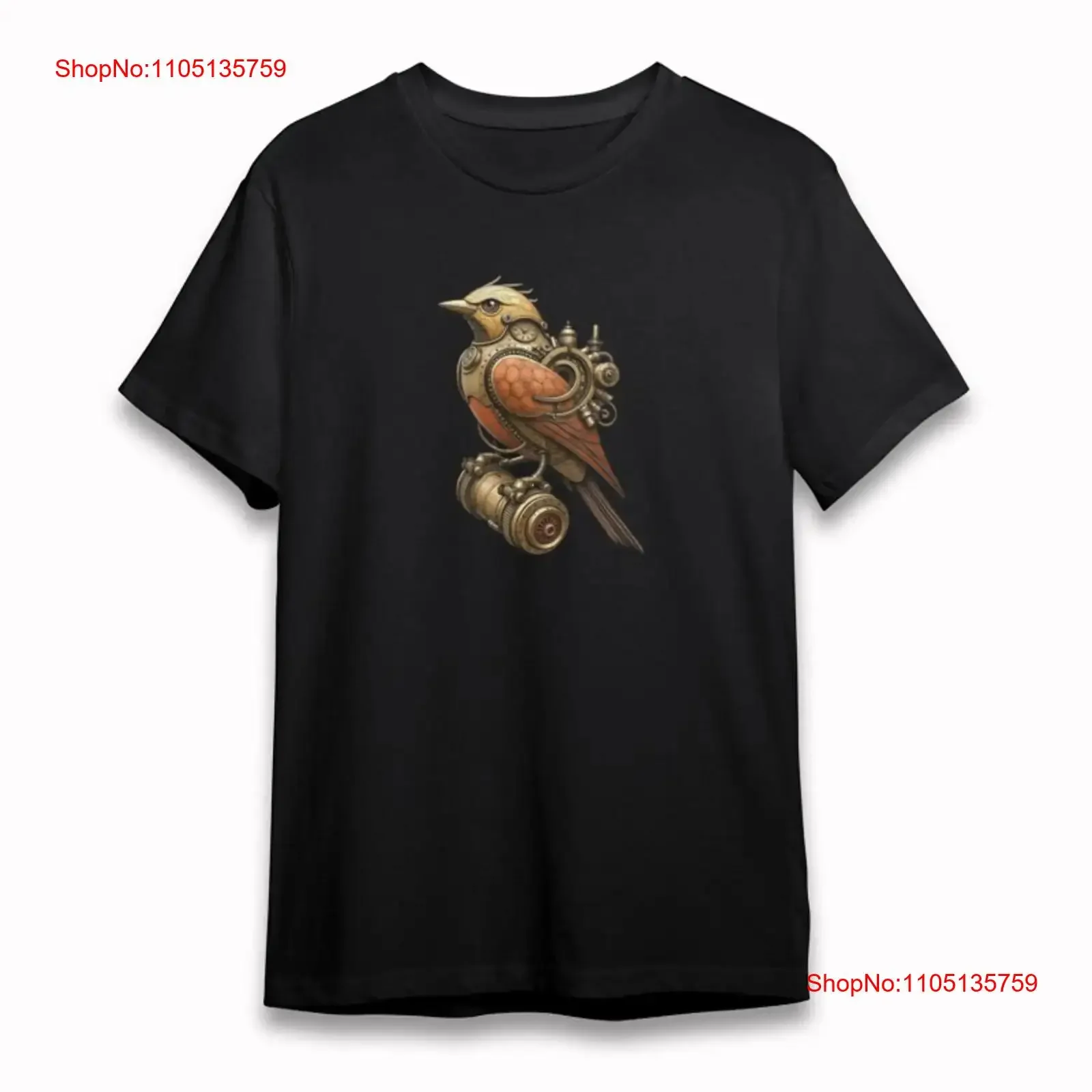 

Мужская дышащая трендовая классическая футболка Golden Gear Bird Mo Sa, хлопковая винтажная стираная футболка с рисунком, растянутая, универсальная, слегка