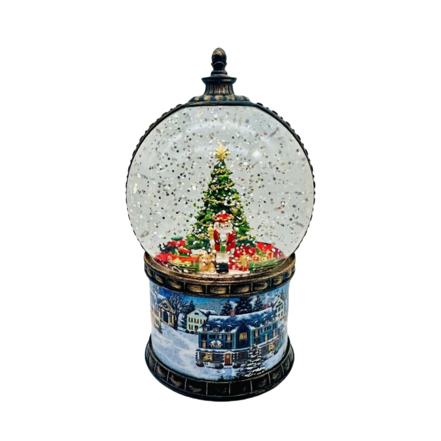 Christmas decoration desktop ornament Custom Water ball Resin Snow Globe