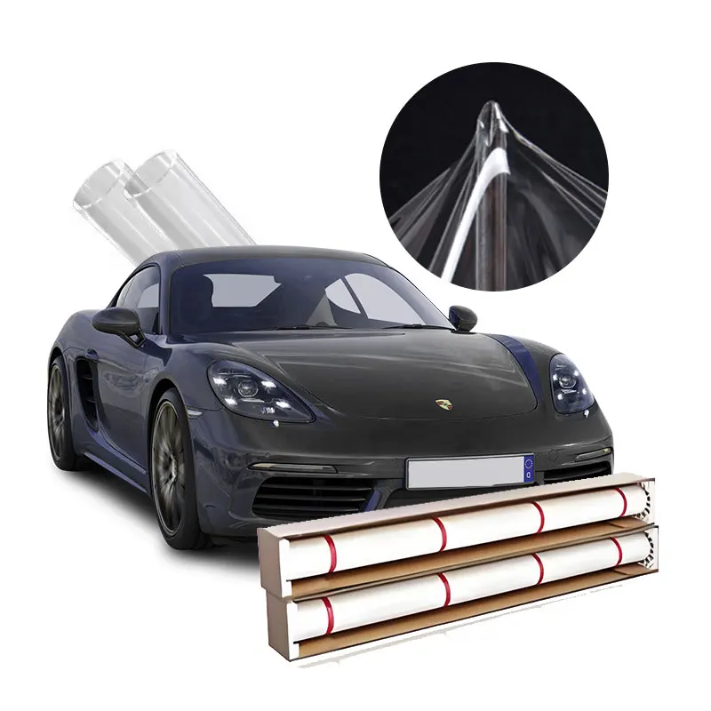 

Защитная пленка от пятен, антижелтая краска, прозрачный блеск из ТПУ, самовосстанавливающаяся защита из полипропилена, кузов автомобиля, рулон 1,52x15 м