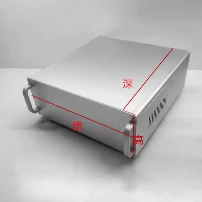 210 Series Luxury All Aluminum Equipment Chassis Metal Heat Dissipation Housing Non-standard Custom Instrument Shell Dustproof