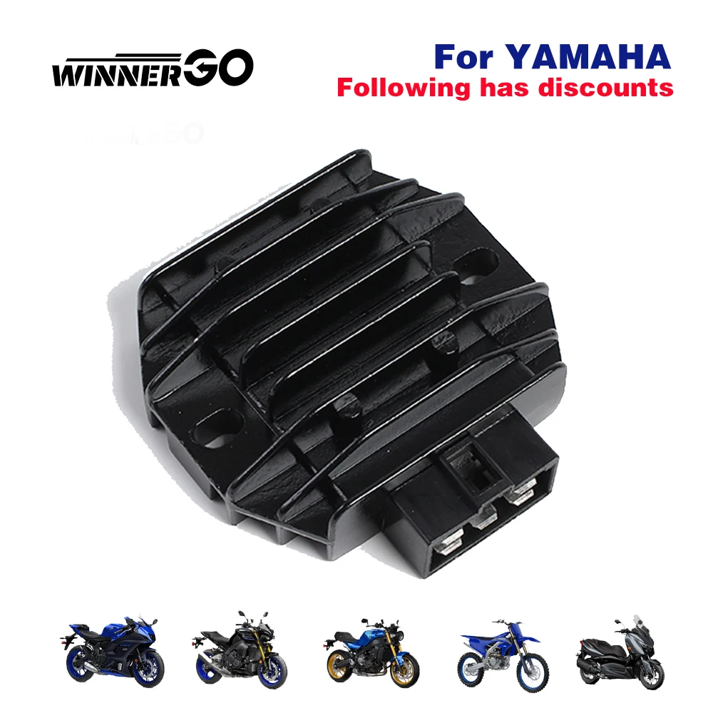 

Voltage Regulator Rectifier For Yamaha YZF R125 YBR125 YZF R125 XJR400 YP 180 250 Majesty XJ 600 XJ600 S WR125 R X 4HM-81960-00