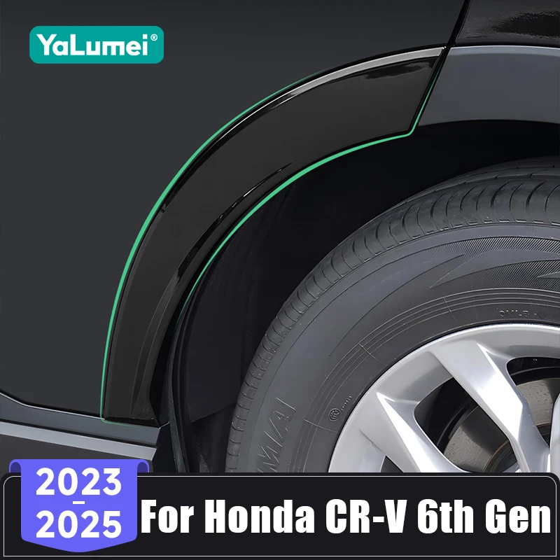 

Для Honda CR-V CRV CR V 6-го поколения 2023 2024 2025 автомобильная задняя дверь, накладка на колесо, антифрикционная полоса, декоративные аксессуары