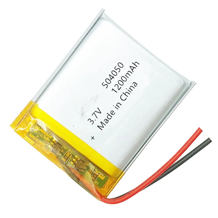 2/5/10/20Pcs 3.7V 1200mAh 504050 Lithium Polymer Ion Battery 2.0mm JST Connector