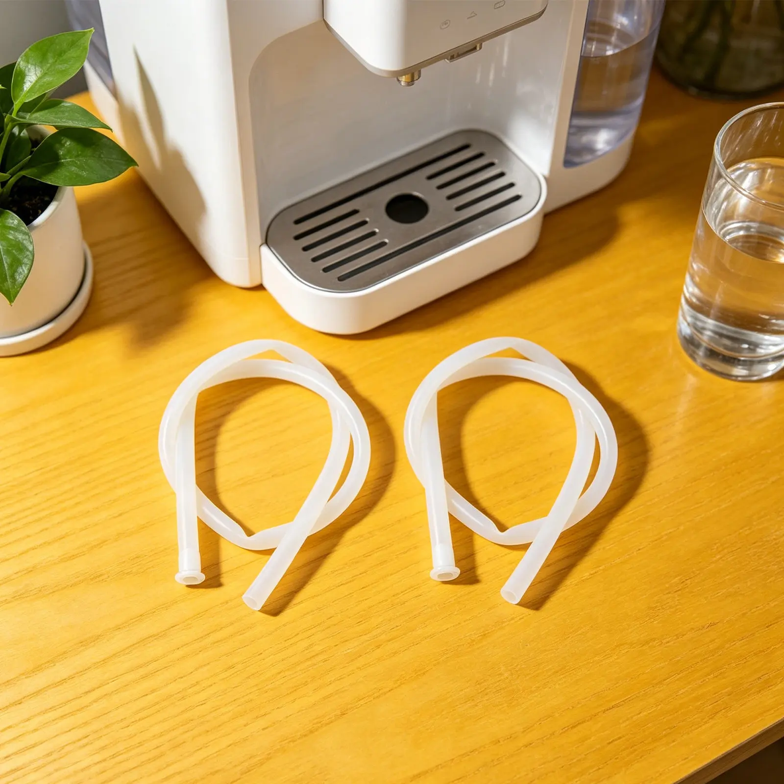 10pcs Silicone Water Bottle Pump Hose for Dispenser & Drinking Fountain