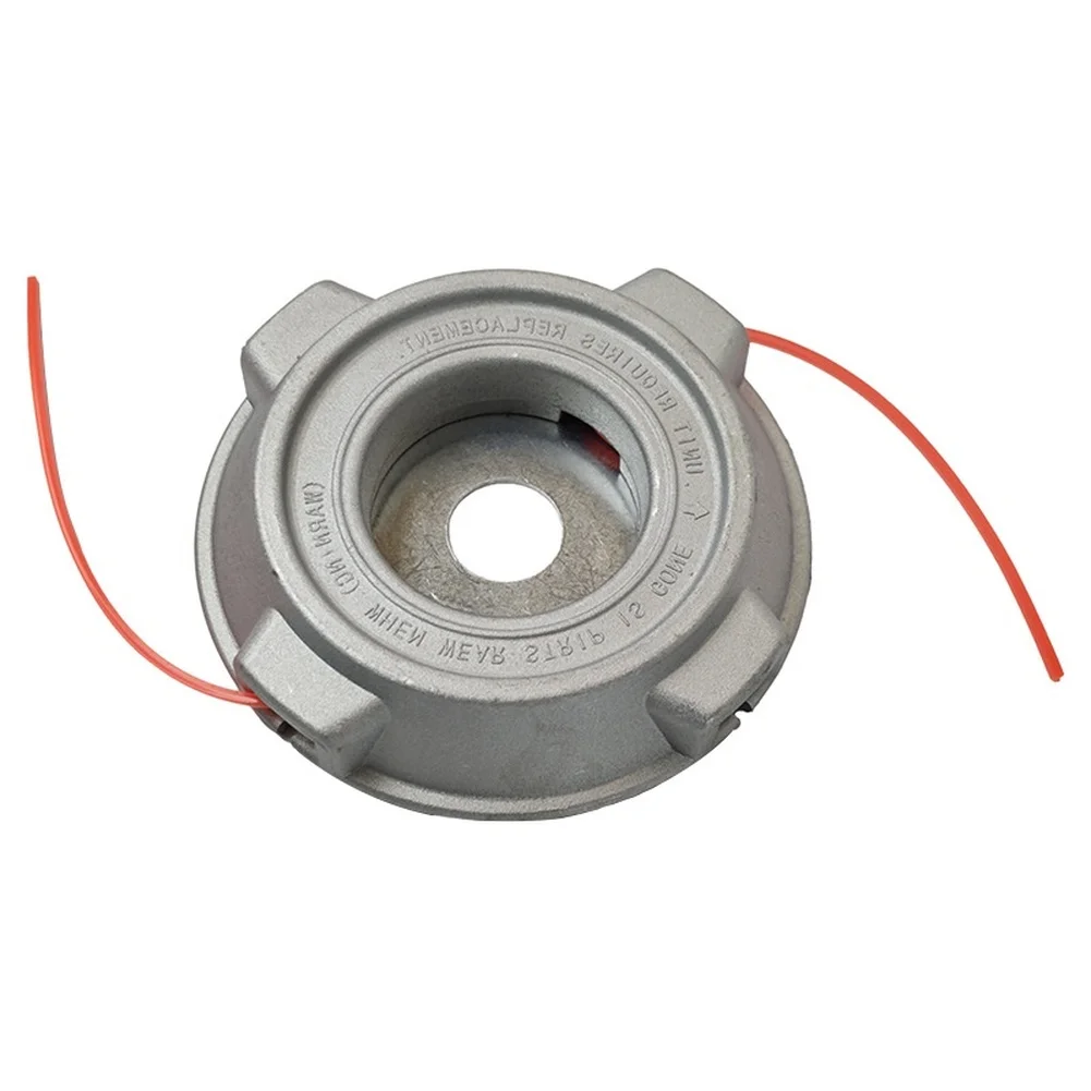 

Heavy Duty Aluminum Alloy String Trimmer Head 135 by 135 by 35 Millimeters with Anti Wrap Technology for Lawn Care