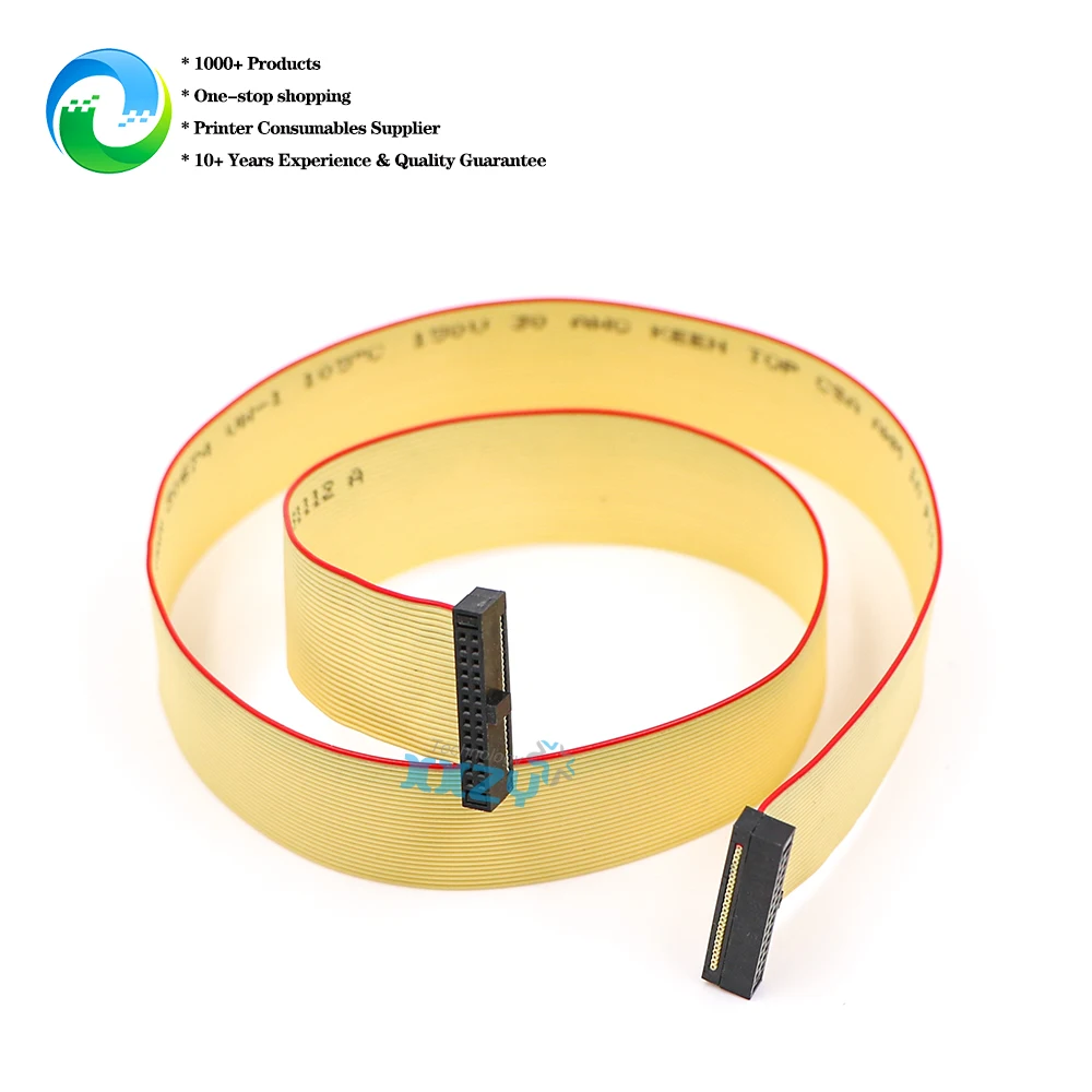 2pcs Inkjet Printer 382 Print Head Cable 26P for Smart Wit-color Myjet XAAR 26Pin Data Line