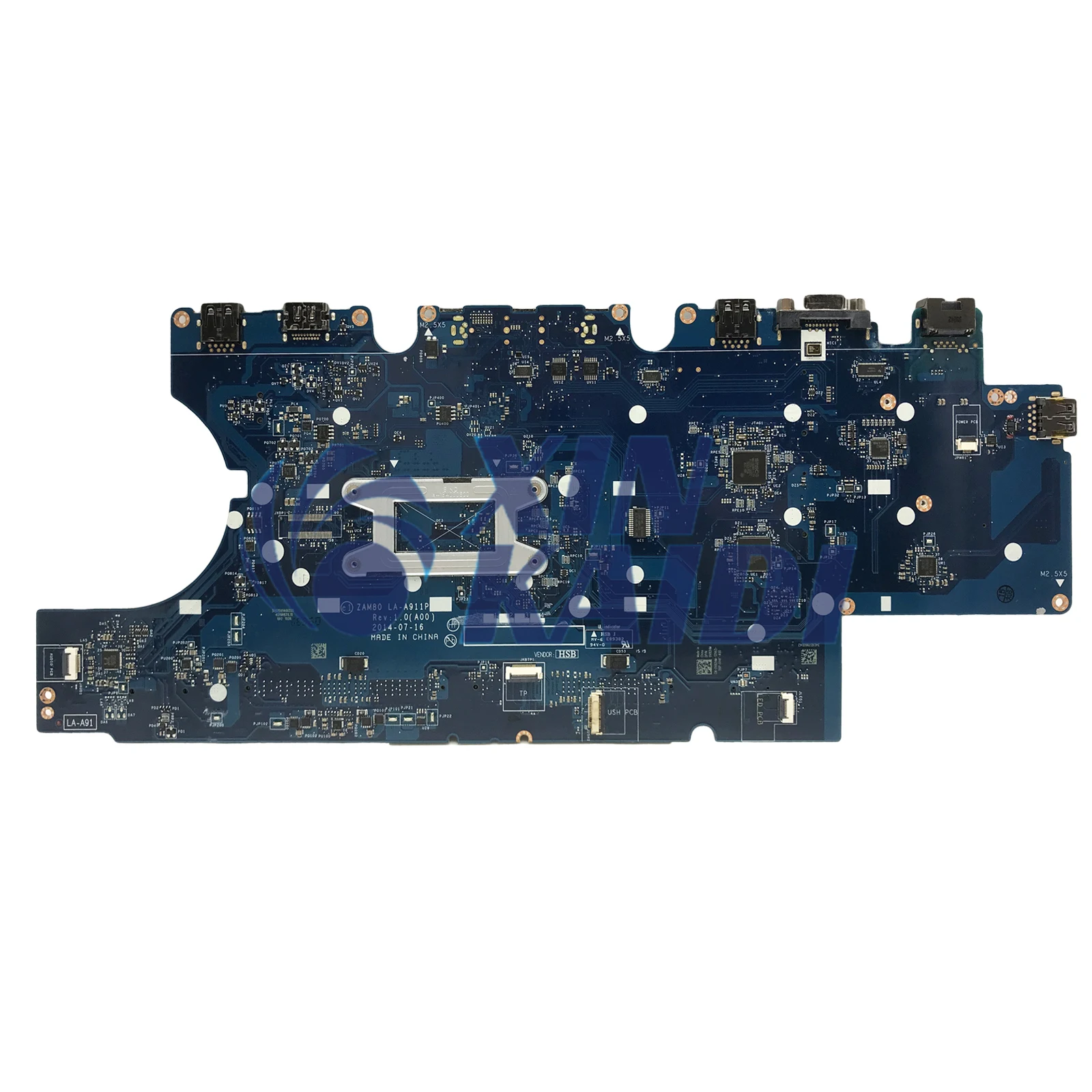 Computer Mainboard For dell Latitude 15 5550 E5550 CN-0V82HM V82HM LA-A911P Laptop Notebook Motherboard with I3-5015U CPU