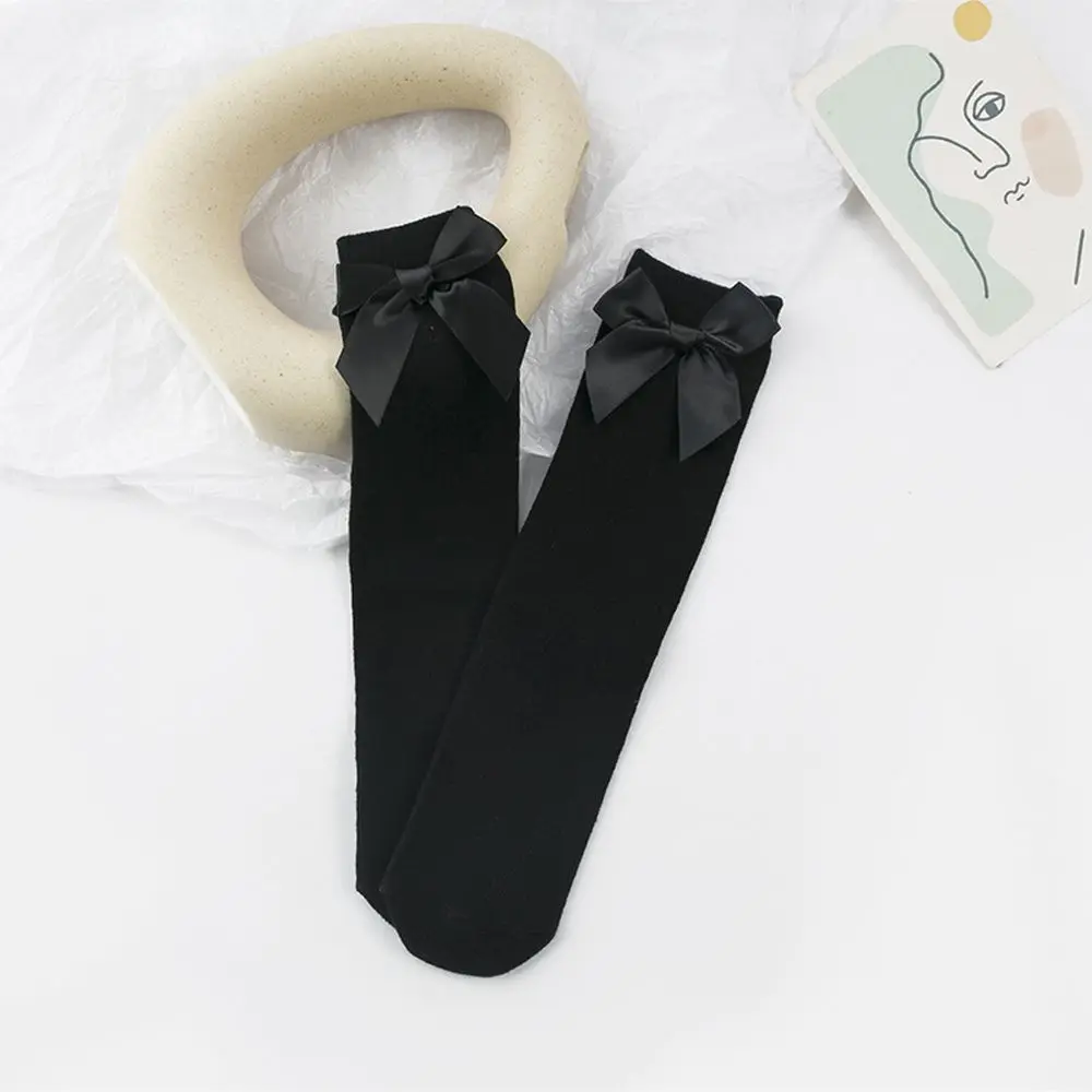 

Sweet Jk Toddler Socks Summer Winter Cute Knot Socks Children' Socks Long Tube Socks Cotton