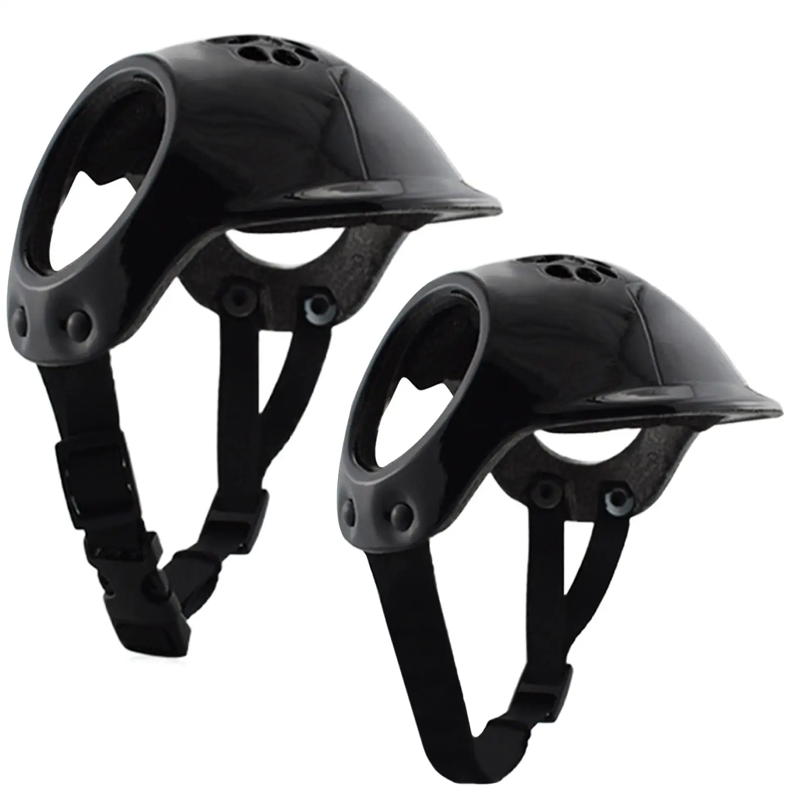 Dog Helmet Adjustable EVA Lightweight Buffer Protection Dog Motorcycle Helmet Hat for Park Garden Walking Travelling Exploration