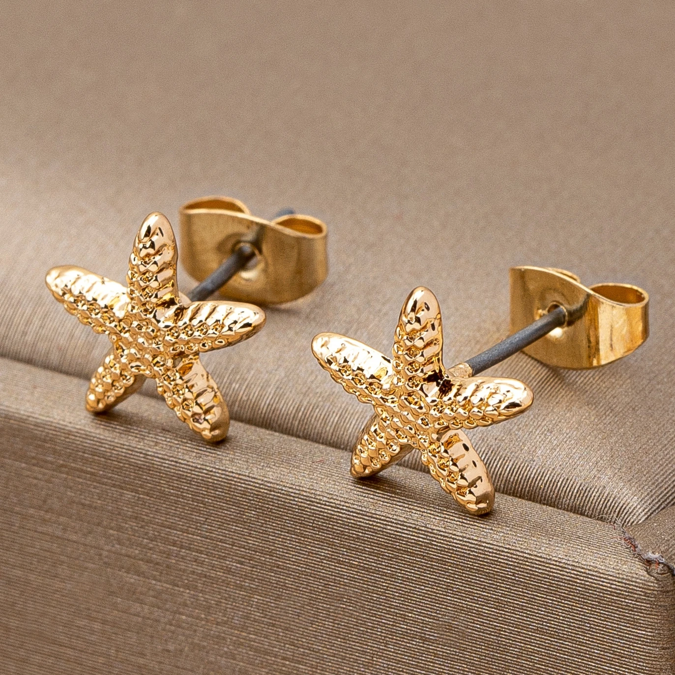 Women's Earrings, Simple Small Starfish Marine Life Beach Vacation Earrings, Suitable for Daily Wear and Vacation Wear image 2