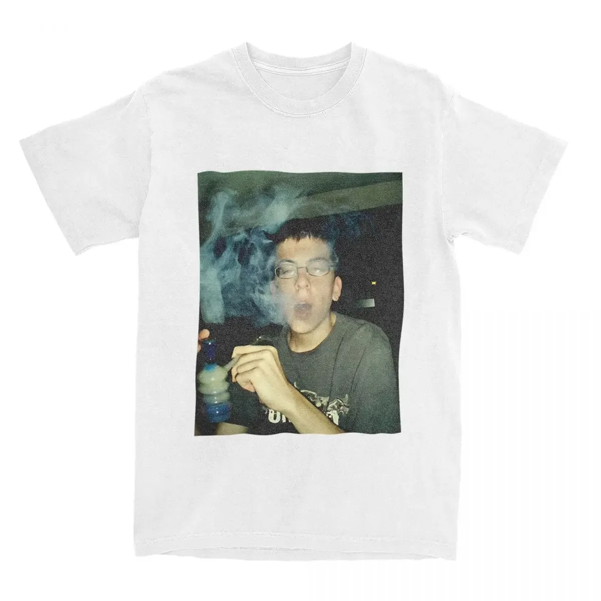 Mclovin Smoking male Superbads Men Women T Shirts Accessories Novelty Tee Shirt T-Shirt 100% Cotton Classic Tops Outfits funny