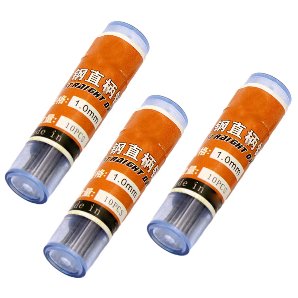 高性能小型HSSドリルビット30本セット、木材およびプラスチックの精密穴あけ用、サイズ0.6mm～2.0mm