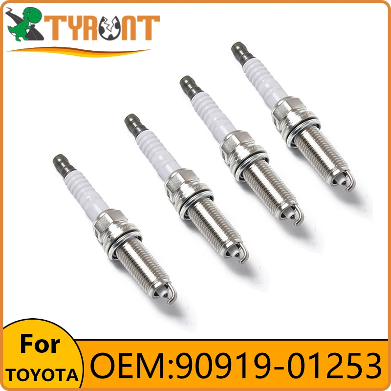 

TYRNT High Quality Spark Plug 90919-01253 SC20HR11 For Toyota Corolla Prius Scion Matrix Avensis Saloon Yaris RAV4 Lexus CT NX