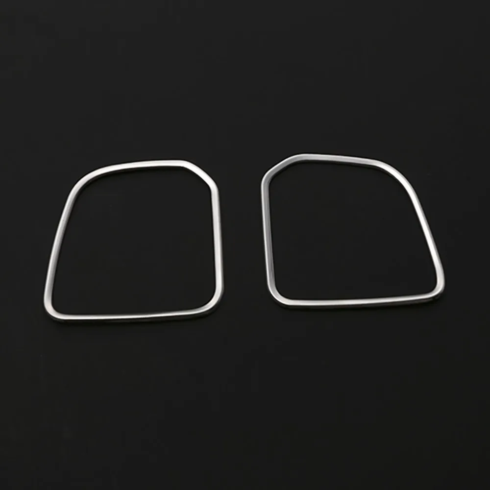 2pcs Chrome Drink Holder Ring Protection for Honda Freed GB5/6/7/8 SUS304 Auto Interior Decoration Accessories