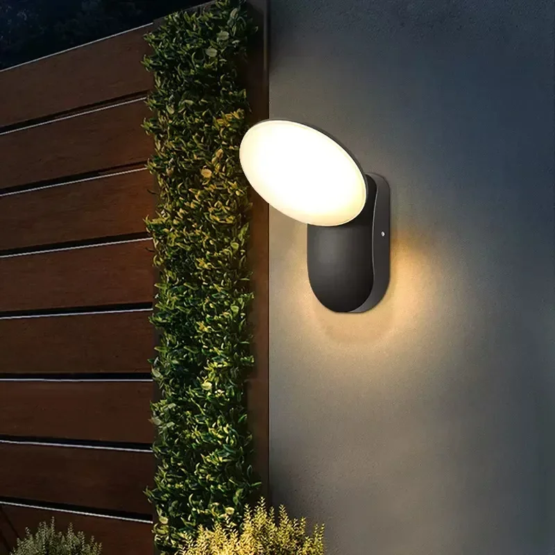 Imagem -02 - Led Simples e Brilhante Lâmpada de Parede Indução do Corpo Humano ao ar Livre à Prova Impermeável Água Exterior Lâmpada Villa Jardim Varanda Terraço Lâmpada