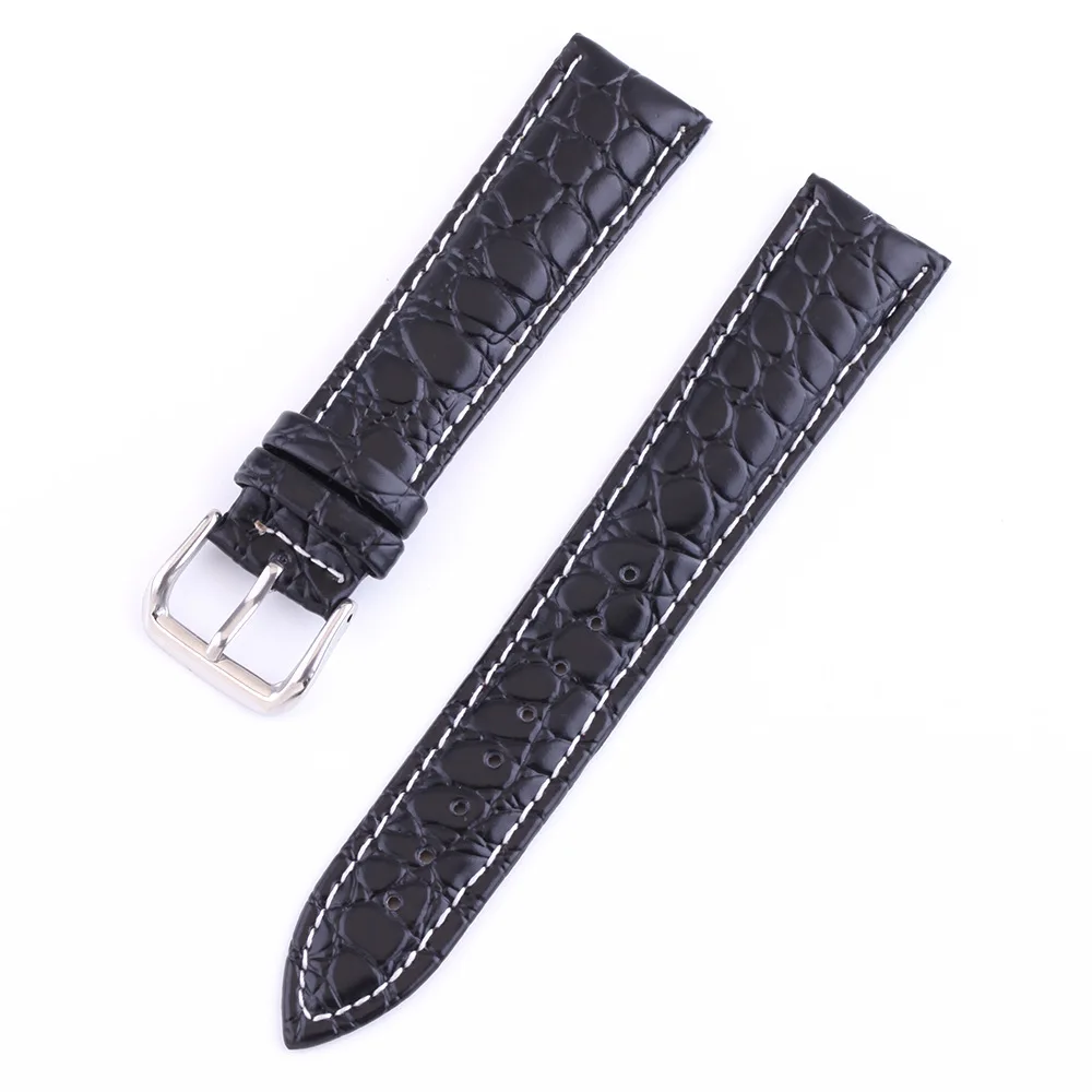 Genuine Leather Watchband Straps 12mm 13mm 14mm 15mm 16mm 17mm 18mm 19mm 20mm 21mm 22mm 24mm Universal Band Belt Accessories