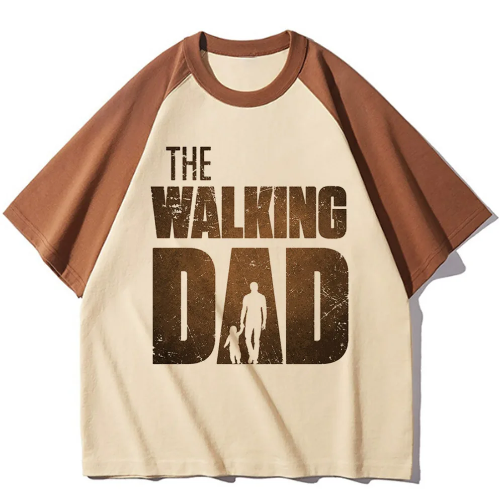 Daryl Dixon tshirt women Y2K Japanese anime Tee girl streetwear clothes