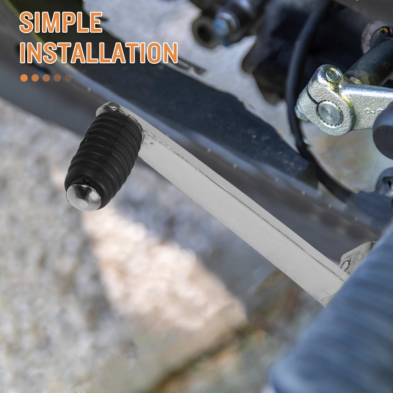 

Motorcycle Gear Lever Aluminum Shift Pad Foot Shifter Durable Professional Design Riding Scooter ATV Compatible